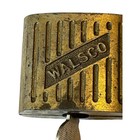 Walsco Rfo Brand Padlock  Locksmith  Vintage 2 Keys Included 