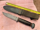 All Original Wwii Usn Mark 1 Pal Rh-35 Navy Knife   Usn Scabbard