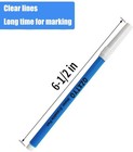 Washable Fabric Markers For Sewing 5 Pack blue erasable   Water Soluble