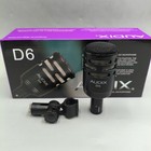Audix D6 Professional Dynamic Kick Drum Microphone For Stage Studio   Broadcast