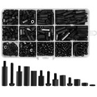 600pcs M3 Male Female Nylon Hex Spacer Standoffs Screws Nuts  Motherboard Sta   