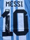 Lionel Messi Signed World Cup Argentina Jersey  Beckett Coa