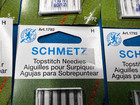 10 Packs Schmetz H Topstitch Needles 130 N 80 12 - 5 Needles Per Pack - Art 1792