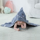 Michley Unisex Baby Animal Hooded Bath Towel Soft Cotton Beach Swim Robe