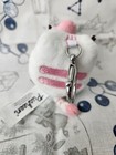 Pusheen Surprise Plush Series 23 White Strawberry Cake Keychain