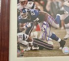 Ny Giants Brandon Jacobs Autographed Framed Photo Super Bowl Champs     Authentic