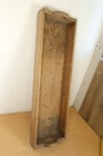 Antique Long Wooden Tray Primitive Trough Serving Farmhouse Vintage Handles 29 