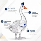 3d Sculpted Grey Goose Vodka Bottle  30th Anniversary Premium Art Sculpture Gift