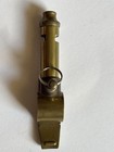 Rare Vintage  The Acme City Brass Thunderers Two Way Combination Whistle 