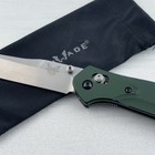 Benchmade 940 Osborne Green Aluminum Handle Cpm-s30v Blade Folding Knife
