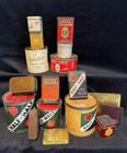 Lot Of 17 Vintage Empty Different Tobacco Tin  Dills Middleton Prince Albert Etc