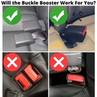 Seat Belt Buckle Booster     bpa Free  - Raises Your Seat Belt For Easy Acce