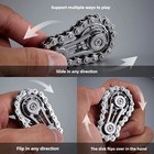 New Sprockets Flywheel Fingertip Gyro Fidget Spinner Antistress Anxiety Metal Bi