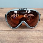Scott Snow Goggles Unisex One Size Grey Amber Lens Excellent Ski Snowboard