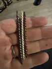 Xl Texas Toothpicks  9999 Fine Silver  Tinted With Liver Of Sulfur