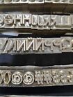 Brass Type Letter Per Piece For Hot Stamping - Letras De Bronce Por Pieza