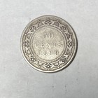 1899 Fifty Cent 50c Newfoundland Canada                             925 Silver