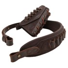 Wayne s Dog Leather Gun Buttstock Pouch With Hunting Gun Sling 22 12ga   357 308