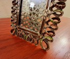 Frame Picture Photo Tizo Italy Jeweled Heart Swarovski Crystal Small Signed Vtg