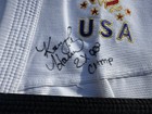 Kayla Harrison Autographed Signed 2012 Usa Olympic Robe Psa Certified Judo Ufc 1