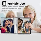 8x10 Photo Album And Art Portfolio  Holds 68 Photos  Black