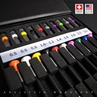 Ergonomic Screwdriver Assortment 10 Sizes With 2 Extra Blades Each Original
