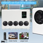 12v Air Conditioner Mini Split A c For Semi Trucks Bus Rv Caravan Vans 12000btu