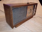 Vintage Rca Model Rls51w Am Fm Walnut Clock Radio