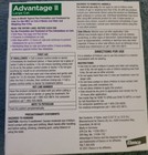 Advantage Ii For Cats Over 9 Lbs - 4 Pack - Us Epa Approved - 