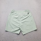 Bad Birdie Golf Shorts Mens Medium Green Regular Fit Side Slit Drawstring Waist