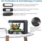 Aquarium Kit 1 8 Gallon Small Betta Fish Tank With Adjustable Led Lighting 9 Air