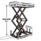2200 Lbs Capacity Electric Hydraulic Lift Table 51 2  x32 3   Platform  Eltd22