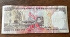 Demonetized 2007 Indian 1 000 Rupees  Out Of Circulation On Nov  8th 2016 Used 