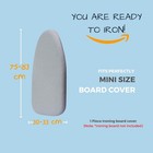 Standard Size Smart Table Top Ironing Board Cover And Pad 12x30 Replacement