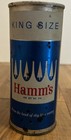 Hamms Beer Flat Top Can Beer Can Half Quart St Paul Mn Soft Top King Size Vanity