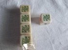 New Vintage Casino Poker Dice Set Bakelite  Set Of Five