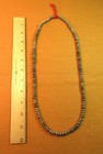 Vintage Coin Silver Hollow Tribal Bead Necklace Coin Silver Africa