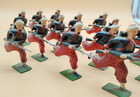 Britains Ltd   British French Army Zouaves Charging  00167 Set 14 Toy Soldiers