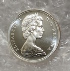 Vintage Proof Like 1967 80  Silver Centennial Canada Goose Dollar Canadian Coin