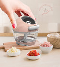 Multi-functional Manual Food Chopper Compact Hand Held Vegetable Dicer Mincer