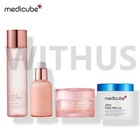 Medicube Triple Collagen Booster 4 Set Toner Serum Cream Pore Pad Skin Care Set_