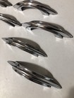 Set Of  8  Amerock Vintage 40   s 50   s Mcm Chrome Cabinet Pulls With Screws