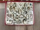Vintage Miniature Wooden Christmas Ornaments Hand Crafted Wood 1-2    Brand New