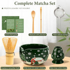 Matcha Whisk Set  Ceramic Matcha Set Includes Bowl   Holder  Bamboo Whisk  chase