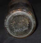 Vintage 1940 s Clear Pepsi Cola Bottle - Duraglas - Des Pat  120 277-  14 A 44