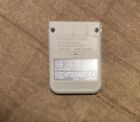 Official Sony Playstation 1 Ps1 Memory Card  Works Great  Fast Ship  Authentic 