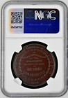 1876 Pa Hk-21 So-called Dollar Us Centennial Expo Official Medal Ngc Ms 64 Bn