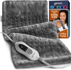 Electric Heating Pad For Back Pain   Cramps Relief  Electric Throw  Auto Shut   