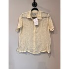 nwt  Vintage Deadstock Rosette Top   L