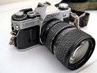 Canon Ae-1 Program 35mm Slr Camera With Tokina 28-70mm F 2 8-4 3 Lens And Back